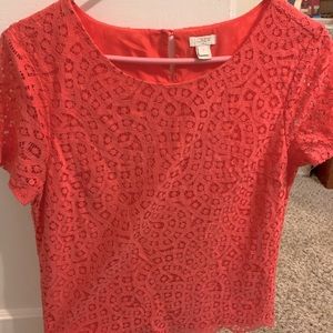 J. Crew Lace top